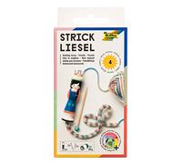 folia 24919 - Piastrelle per Maglieria con Lana, Ferri da Maglia e ago da Ricamo