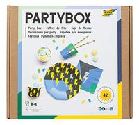 folia 45303 - Scatole per Feste, 42 Pezzi (per Circa 6 Persone), Bella tavola per Compleanni, Feste e Molte Altre Occasioni