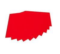Folia 520 420 - Bastelfilz, 20 x 30 cm, 10 Fogli, Cremisi