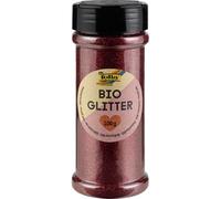 folia 578120-Glitter, 100 g, Organico Rosso, per abbellire e Decorare, Glitter, Red