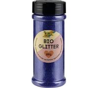 folia 578136-Glitter, 100 g, Organico Blu, per abbellire e Decorare, Glitter, Blue