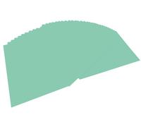 Folia 614/50 25 Photo Card DIN A4 300 g/m² 50 Sheets Mint for Crafts and Creativ