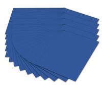 Folia 614/50 35 - Cartoncino colorato da Foto, 300 g/m², Formato A4, 50 Fogli, Colore: Blu