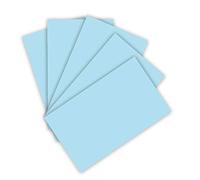 folia 614/50 39 - Cartoncino Fotografico Formato DIN A4, 300 g/mq, 50 Fogli, Colore: Blu Ghiaccio
