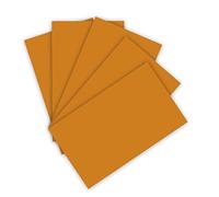 folia 614/50 76 - Cartoncino fotografico DIN A4, 300 g/mq, 50 fogli, terracotta, per il fai da te e la creazione di biglietti, foto e per scrapbooking