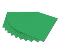 Folia 6154 - Cartoncino Fotografico, 50 x 70 cm, 10 Fogli, Verde Smeraldo