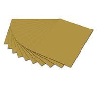 Folia 6165 - Cartoncino Fotografico, 50 x 70 cm, 10 Fogli, Oro