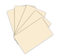 folia 130 g/m², Carta Colorata in Beige, DIN A3, 50 Fogli, Come Base per numerosi lavori di bricolage, 6308