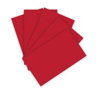 folia 6318 Coloured Paper 130 g/m² Tinted Drawing Paper in Brick Red DIN A3 50 S