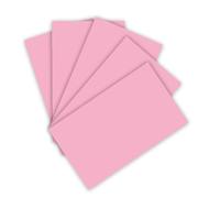 folia 6326 - Carta Colorata da 130 g/m², Colore Rosa, DIN A3, 50 Fogli, Come Base per numerosi lavori di bricolage