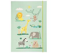 folia 69014 - Cartella A3 Hot Foil Happy Safari, in Cartone Robusto con Elastico