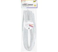 folia 77866 - Filo di ciniglia IRIDESCENTE, 10 scovolini iridescenti, 50cm x Ø 8 mm, per creare e disegnare piccole figure di ciniglia