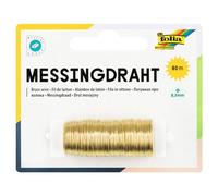 folia 79465 - Filo di Ottone, 0,3 mm x 80 m, Colore: Oro
