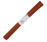 folia 820161 - Carta crespa, 10 rotoli di colore marrone, ogni rotolo circa 50 x 250 cm, 32 g/m², carta molto elastica e sottile, con una superficie irregolare e ruvida