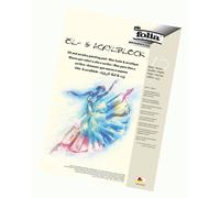 Folia 8364 Colouring Book - White DIN A4