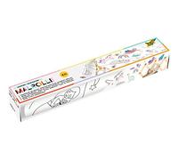 folia 83902-Rotolo di Pittura con Motivi Avventura, 1 Rotolo Circa 30 cm x 4 m, Autoadesivo e Rimovibile, per Un Divertimento pittorico illimitato, Multicolore, 83902
