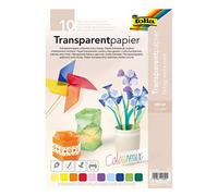 Folia 87409 - tracing carta A4 115g 10 fogli colori assortiti - NUOVO