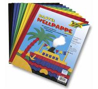 Folia 940409 - Cartoncini per Decorare, 25 x 35 cm, 5 Colori