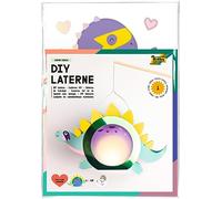 folia 94204 - Set per lanterna SUPER DINOS, circa 10 x 23 x 33 cm - materiale per lanterna, può essere disegnata come dinosauro o cucciolo di dinosauro