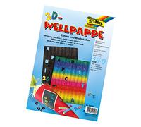 folia 94700 3D Onda STAMPAGGI, Lettere e Numeri 140 Pezzi, Colori Assortiti