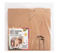 Folia 973 DIY Craft Set for 6 Houses (Each Approx. 11 x 11 x 19 cm in Size) Made
