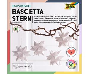 folia Bascetta Set, Tracing Paper, 7.5 x 7.5 cm, 115 g/m², 128 Sheets, Diameter