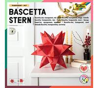 Folia Bringmann Bascetta - Set Stella 20 x 20 cm, Ø 30 cm, Colore: Trasparente