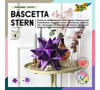 Folia Bringmann, Set per Stella Fai da Te Bascetta, di Colore Blu, codice Articolo 836/3030, Violett, 15 x cm