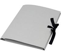 Folia - Cartellina per disegni in cartoncino, formato A2, con fiocco