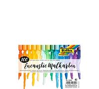 folia Encaustic 2350 - Carte da colorare, Formato DIN A5, 100 Fogli, Carta Speciale Altamente compattata, Molto Liscia per la Tecnica di verniciatura a Cera