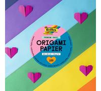 folia- Floreale Foglietti, Multicolore, 100 Fogli, 89820