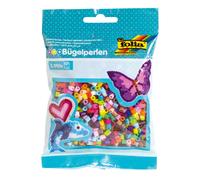 folia- Perline da Stiro, 2.000 Pezzi Assortiti in 22 Diversi Colori, Diametro Ci