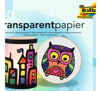 Folia Transparent Paper Craft Booklet, 200 x 300 mm, 10 Sheets