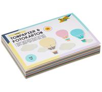 folia Trend Craft Coloured Paper & Photo DIN A6, Paper and 30 Sheets of Photo Ca