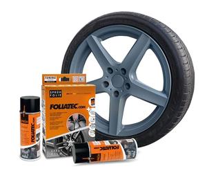 Foliatec 2083 Pellicola Spray, Grigio Carbone Opaco 2 x 400 ml, Carbongrau Matt, Set di 2