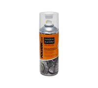Foliatec Universale 2K vernice spray, resistente al calore, Gunmetal Metallizzato Lucido, 400 ml