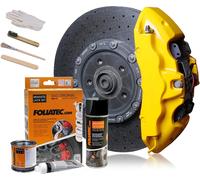 FOLIATEC 2161 KIT VERNICE PINZE FRENO ALTE TEMPERATURE GIALLO YELLOW SPEED AUTO