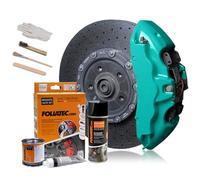 Foliatec 2174 Set Vernice Pinza Freno, ozean-Turquoise | 3 componenti