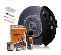Foliatec 2176 Set Vernice Pinza Freno, Black Matt