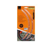 Foliatec PIN STRIPING RACING, blu; 14 striscie da 7 mm x 41 cm, incl. Spessore