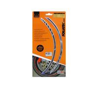 Foliatec F34449 pin-striping Racing profilo design, carbon-structured, 14 x 41 cm