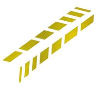 FOLIATEC Car Design - Adesivo per auto, 9 x 77 cm, colore: Oro cromato opaco