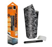 Foliatec Cockpit Pellicola Forged Carbon per abitacolo, Interni del Veicolo, specchietti retrovisori Esterni, modanature, Nero Strutturato, 152 x 20 cm