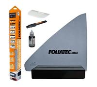 FOLIATEC Pellicola oscurante per vetri auto, MIDNIGHT Reflex Light, 51 x 400 cm + 76 x 152 cm, con documentazione, oscuramento al 65%