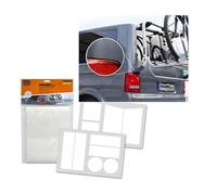 Foliatec Pellicola Protettiva per portabici da Auto, Set Universale, 10 Pezzi