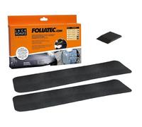 FOLIATEC Pellicola protettiva per zona di accesso dell'auto, nero, 12 x 45 cm