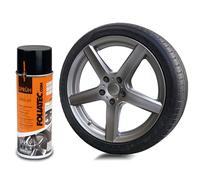 FOLIATEC Pellicola spray per cerchi auto, vernice spray, bomboletta spray staccabile, buona copertura, Gunmetal Grey Metallic Matt, 1 x 400 ml