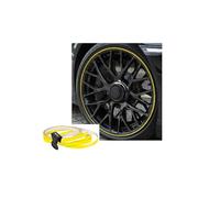 Foliatec Pin Design Stripes Per Cerchi, B = 6 Mm, In ttrezzo Di Montaggio, Giallo4 Strisce … 6Mm X 2,15 M, 1 Striscia Per Prova 6 Mm X 40 Cm