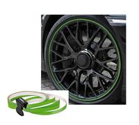 Foliatec PIN Design Stripes per cerchi, B = 6 mm, in ttrezzo di montaggio, power-verde4 strisce … 6mm x 2,15 m, 1 striscia per prova 6 mm x 40 cm