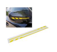 Foliatec Pin-Striping Strisce Decorative Specchio Giallo - Larghezza = 1,3cm: 2X 35,5cm
